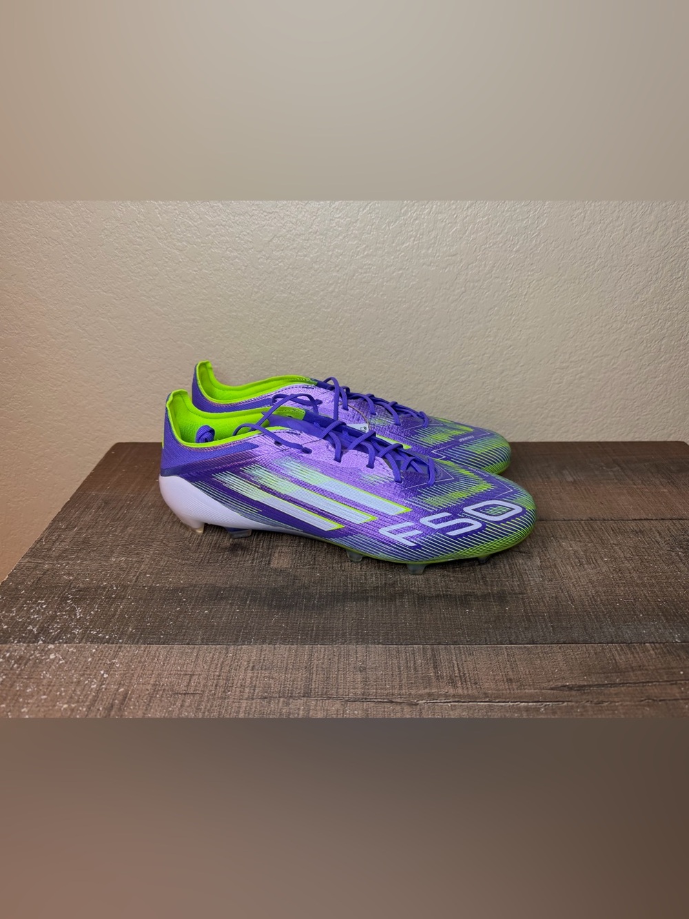 Adidas Adizero F50 Elite FG “Radiant Blaze Pack”
- Size 10.5 Men.